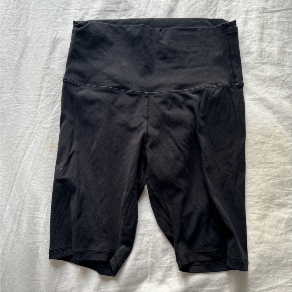 Black biker shorts